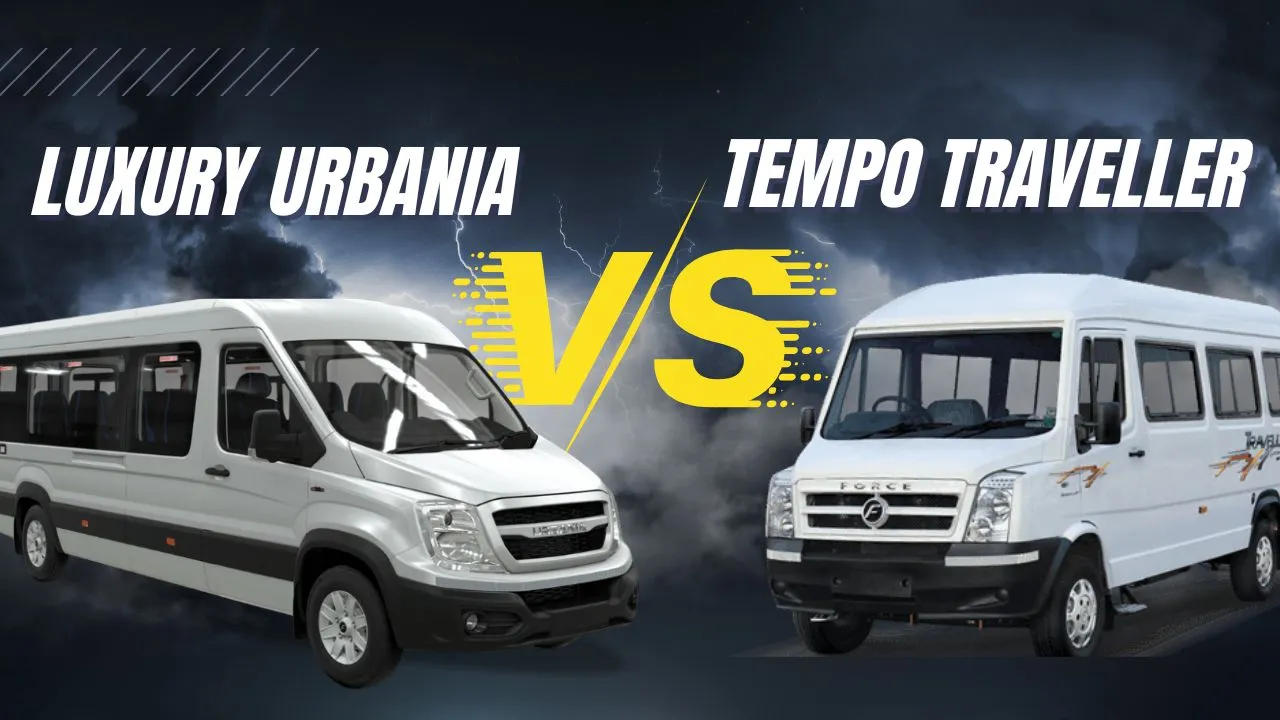 Urbania vs Tempo Traveller Which is Better for Group Travel in Delhi